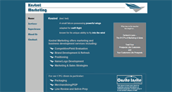 Desktop Screenshot of kestrelmarketing.com
